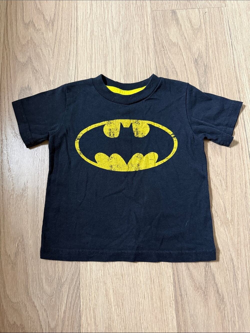 Batman Black Tee with Yellow Accent Size 12 Months